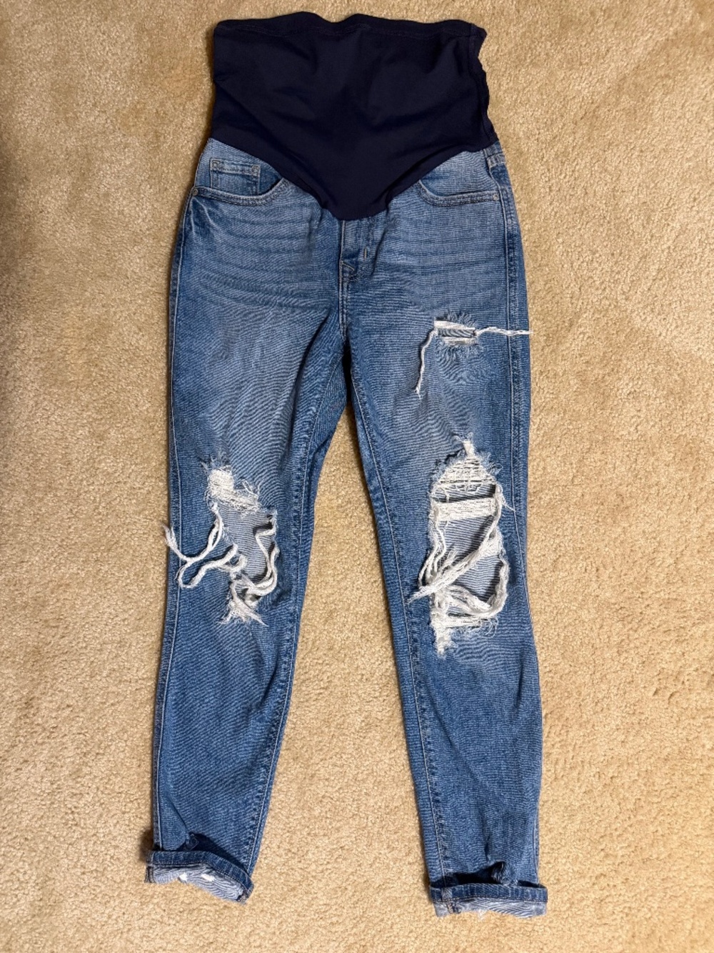 Pink Blush maternity jeans